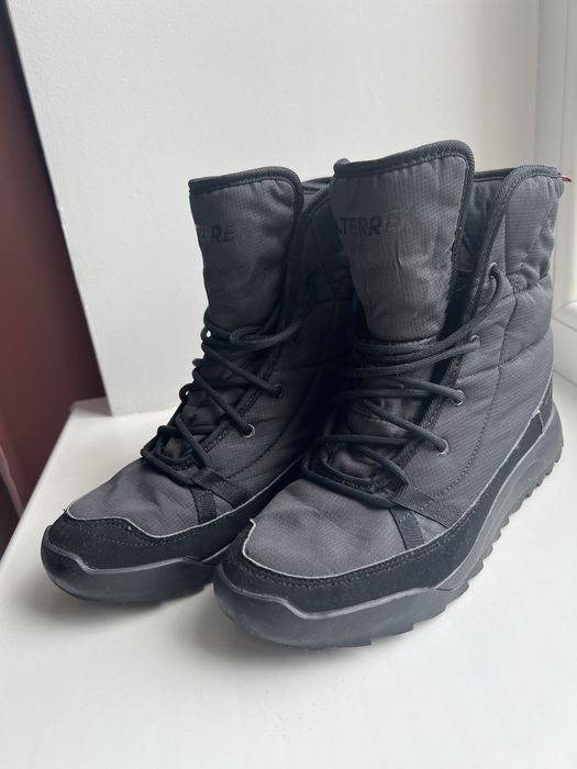 Жіночі зимові чоботи сапоги ботинки performance Adidas terrex choleah