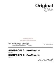 Instrukcja obsługi Przyczepy samozbierającej Pottinger SILOPROFI II,