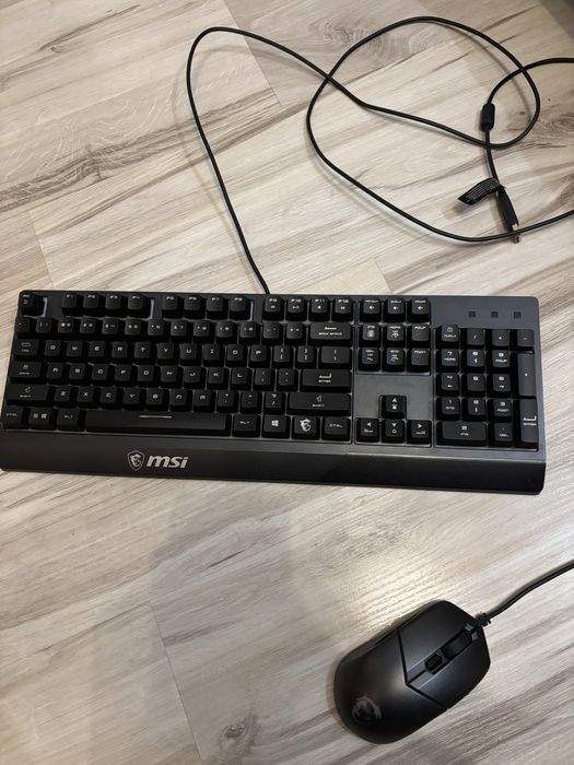 Klawiatura + Mysz MSI