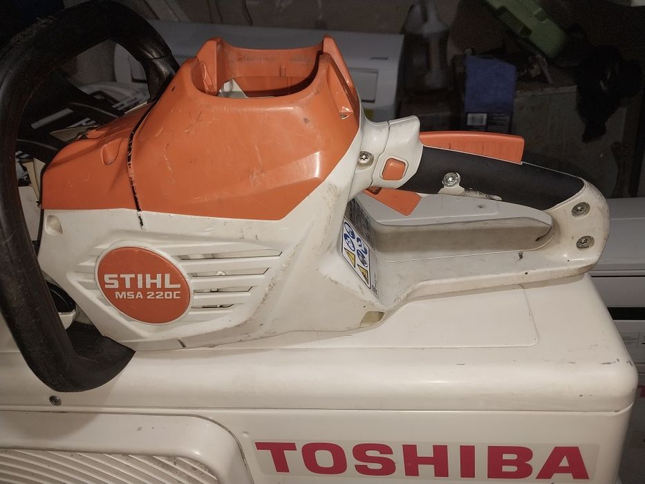 Аккумуляторна пила STIHL MSA 220C после сервисного обслуживания