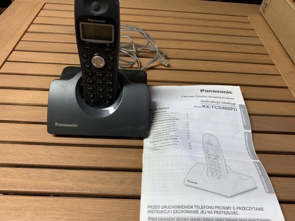 Telefon bezprzewodowy Panasonic