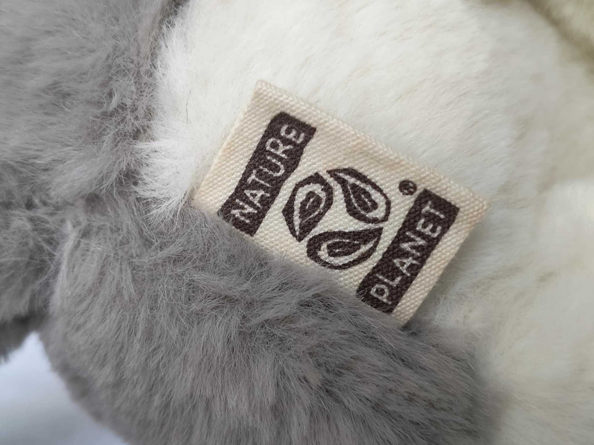 Maskotka z dużymi oczami piesek pies wilk szary Nature Planet husky