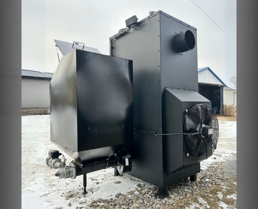 Piec nadmuchowy 100kW do tunelu, hali, warsztatu