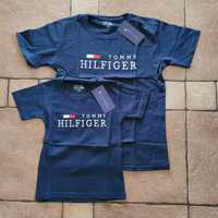 T-shirt koszulka dziecięca logo szyte Tommy Hilfiger 104