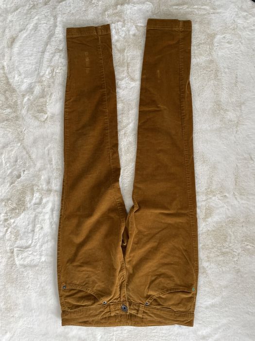 Spodnie BIORÓWKI damskie sztruksowe Stile Benetton 40-EU