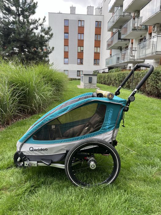 Przyczepka rowerowa Queridoo Sportrex1