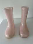 Galochas rosa de menina, tamanho 25
