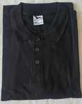 Polo męskie 3 sztuki MALFINI Cotton Heavy czarna 3XL