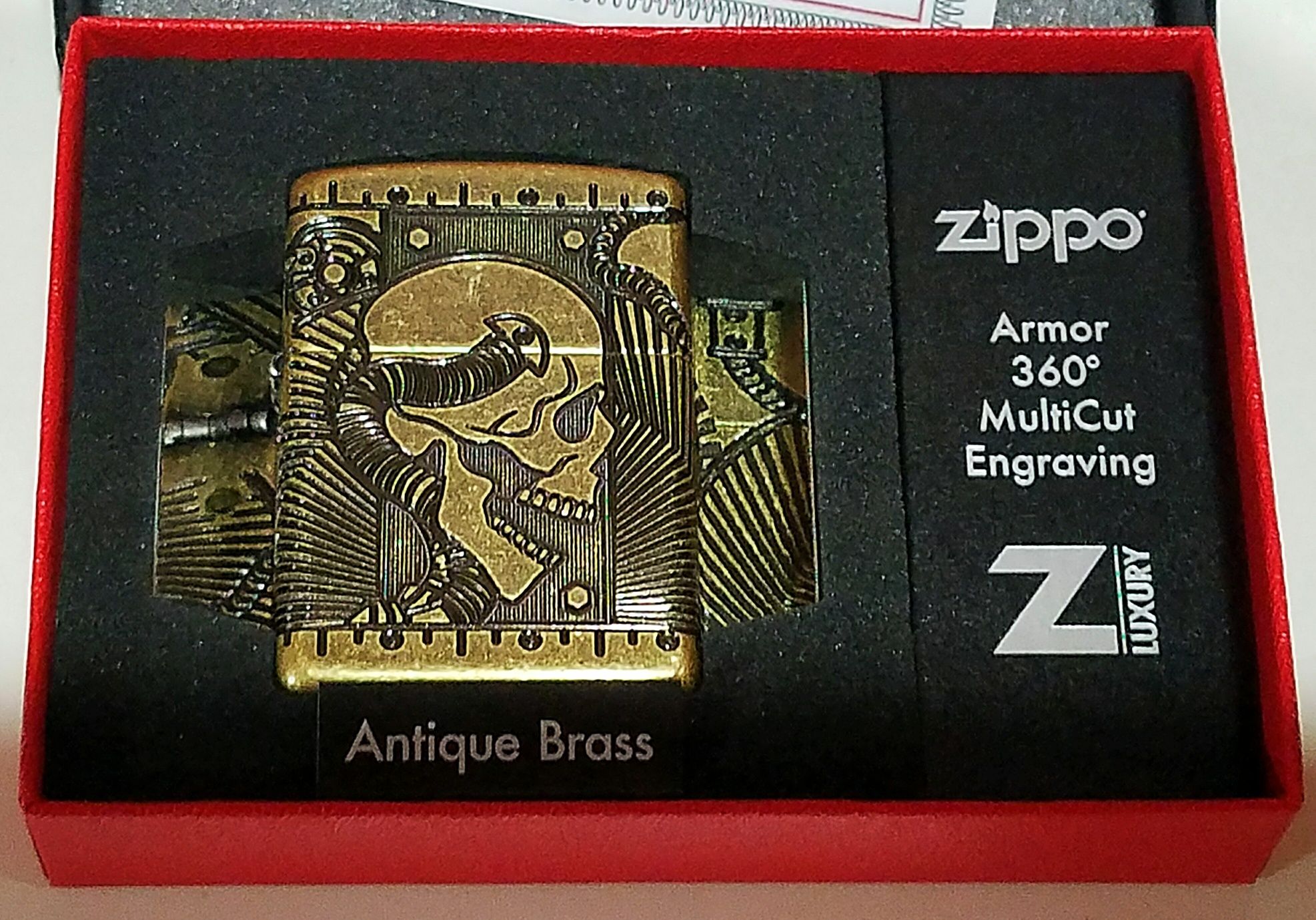 Зажигалка Zippo 29268 Steampunk Armor 360°