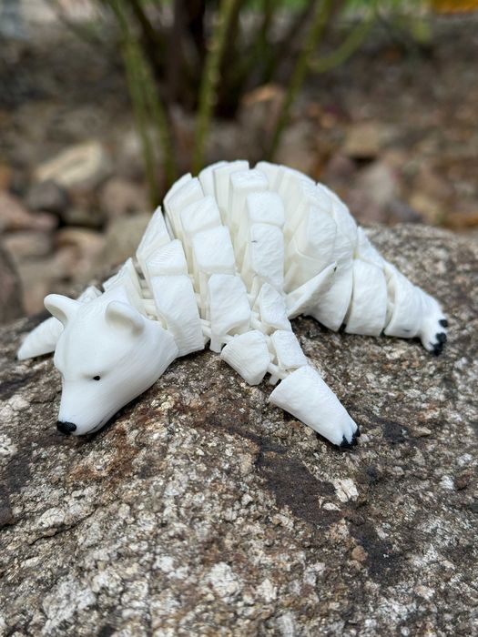 Niedźwiedź Polarny 3D – Segmentowy Lodowy Król, super gadżet, prezent