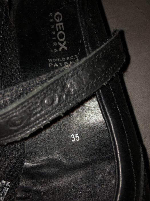 Sapatos Geox pretos n 35