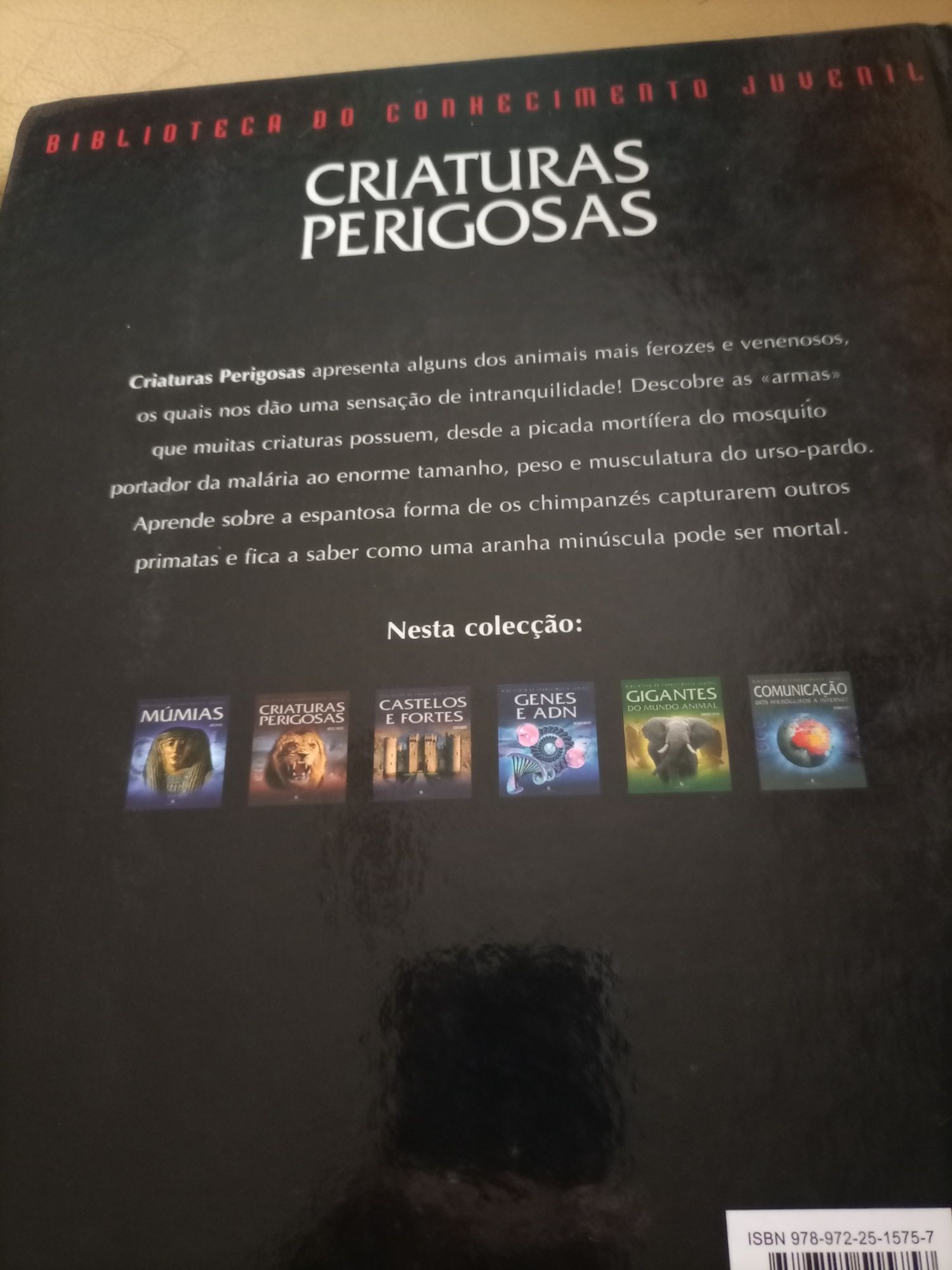 Livro " Criaturas Perigosas"