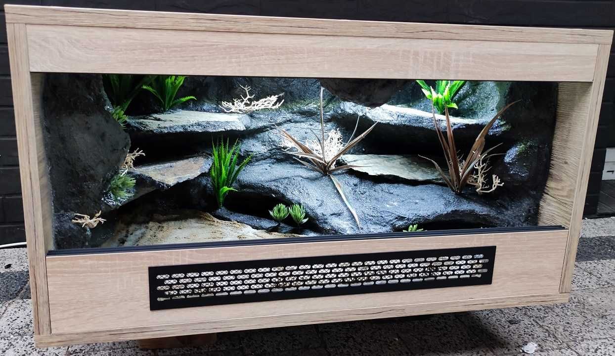 Terrarium nr475 75/45/40 dla gekona lamparciego NA ZAMÓWIENIE