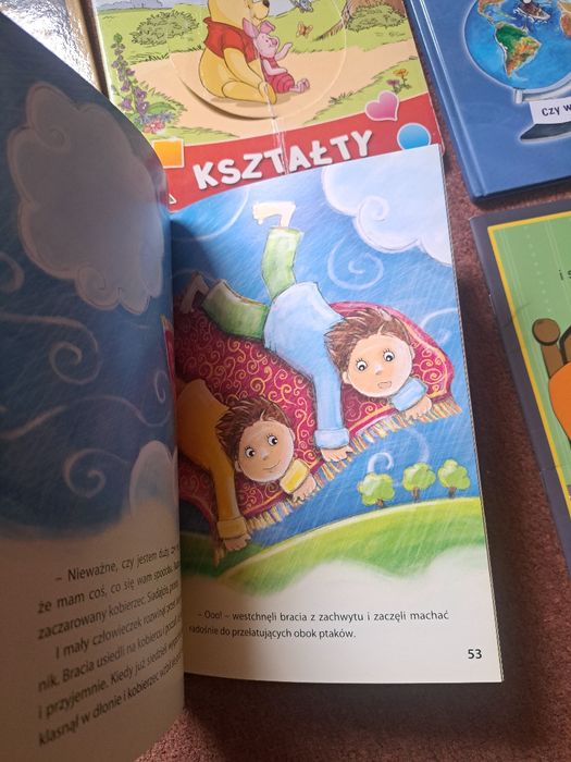 Zestaw ksiazek Disney Kubus Puchatek Cudaczek Bajki Polskie Aladyn