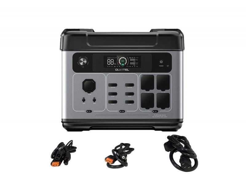 Потужна зарядна станція OUKITEL P2001E Plus 2400W 2048Wh