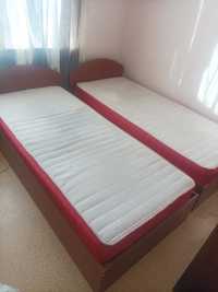 2 кроваті з матрацами