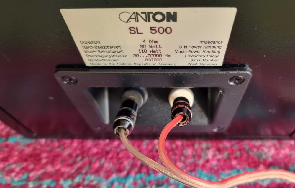 Kolumny monitory Canton SL-500