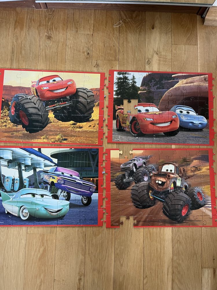 Puzzle auta cars