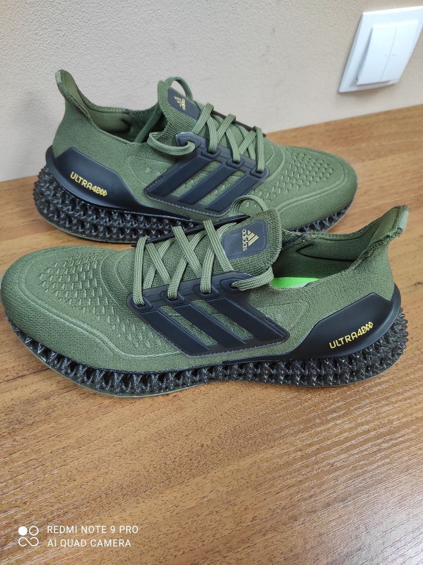 ОРИГІНАЛ 100% Кросівки Adidas Ultra 4DFWD Core Olive Green Primeknit R