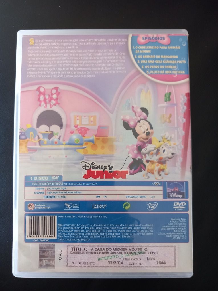 MINNIE - O Cabeleireiro para Aninais DVD