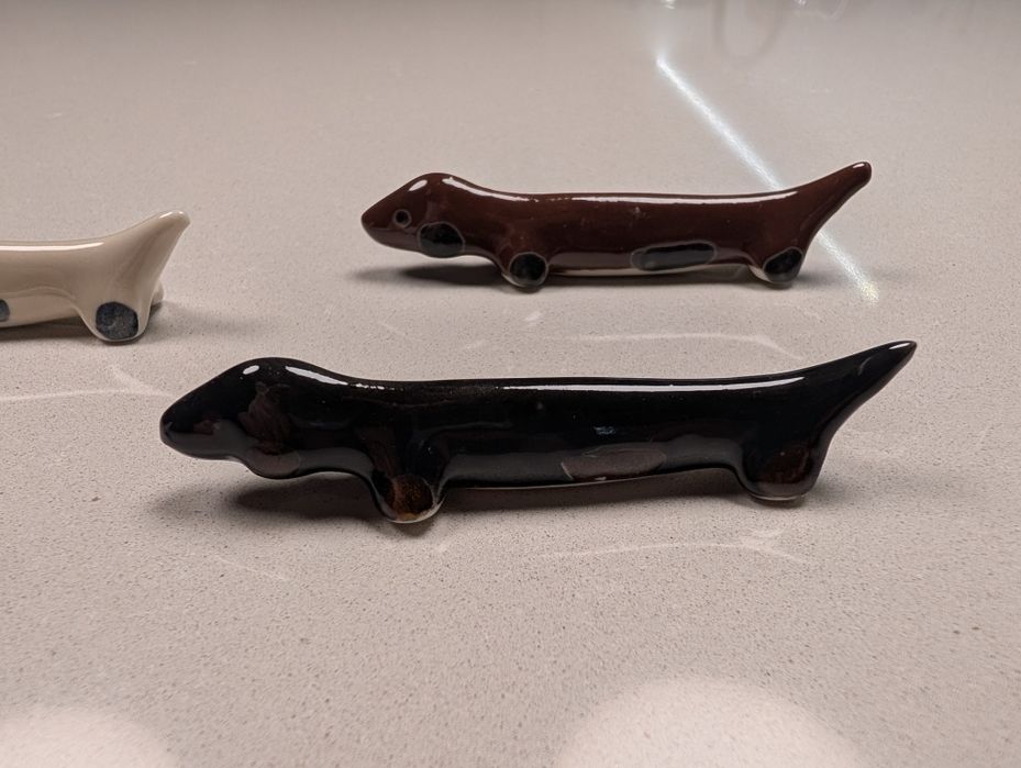 Podkładki pod sztućce jamniki / pieski