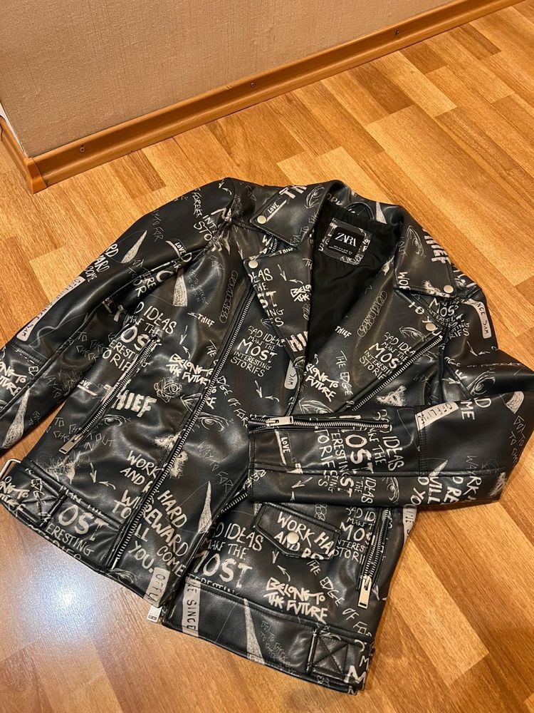 Кожана Куртка Zara
