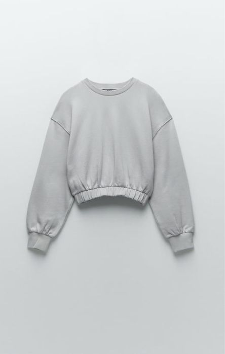 Вкорочене худі вкорочений світшот зара