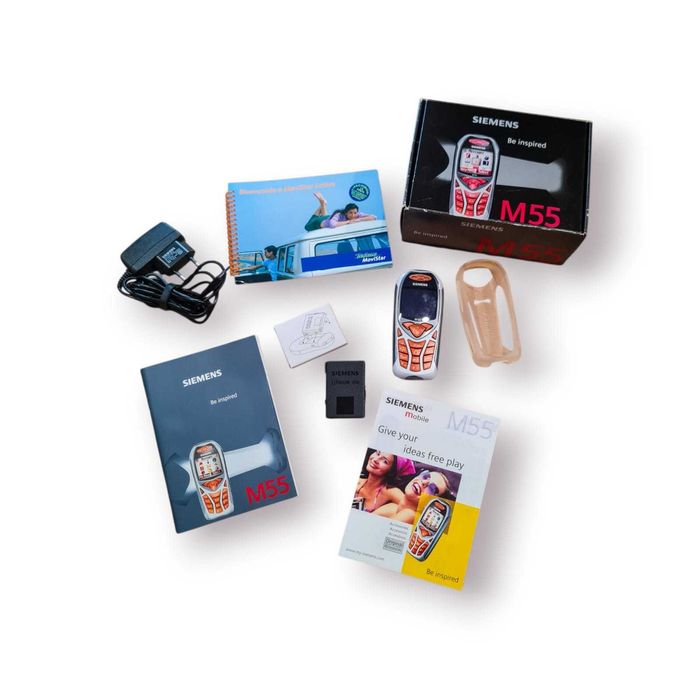 Telemóvel Siemens M55 – Novo, com Caixa Original e Acessórios