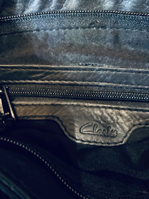 Clarks сумка шкіра 100% чорна