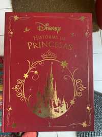 Livro História das Princesas Disney -versão Portuguesa