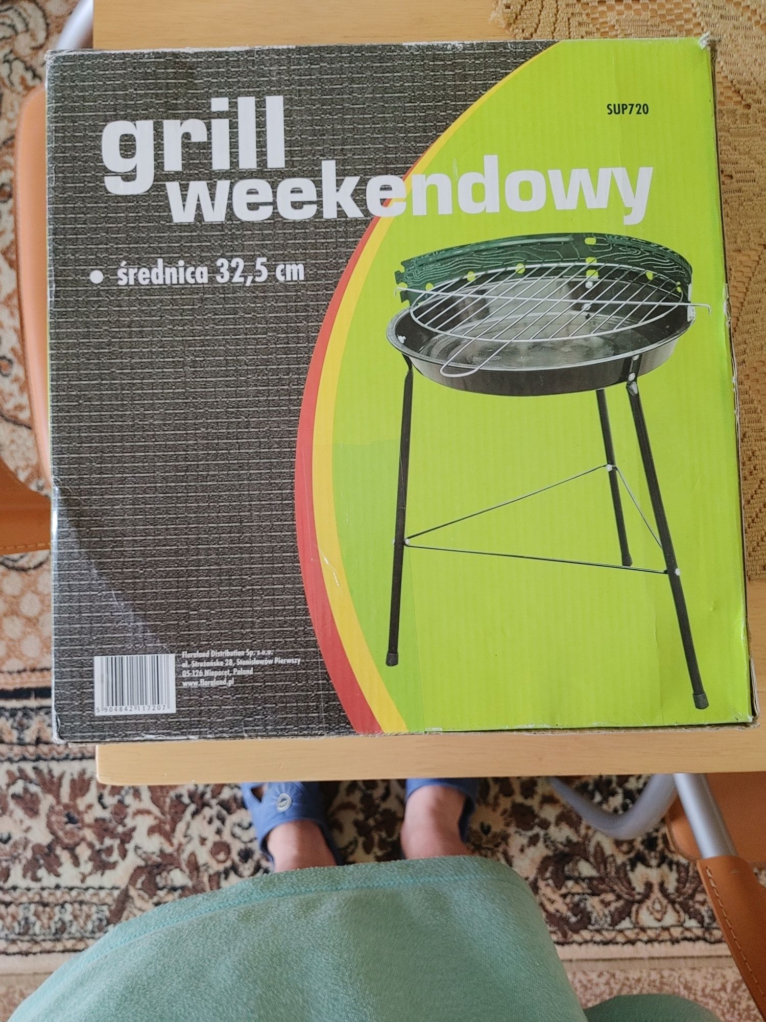 Grill weekendowy średnica 32,5 cm SUP 720