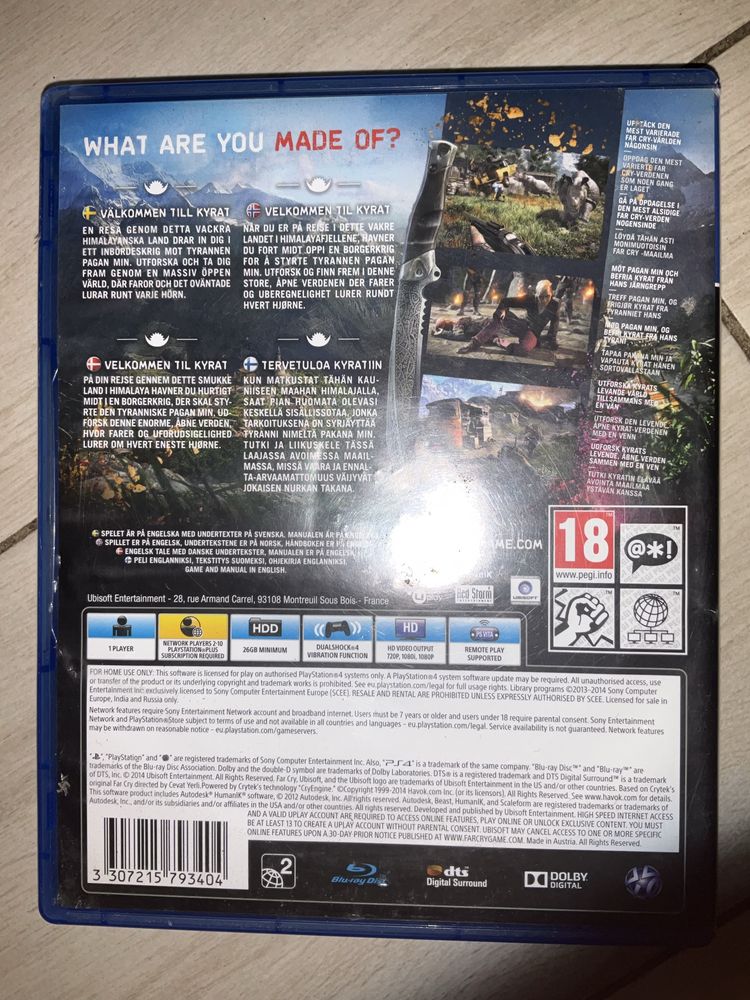 Far cry 6 4 ps 4 5 хорошее состояние дешево