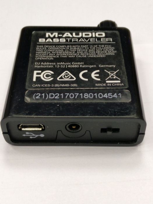 Підсилювач для навушників M-Audio Bass Traveler