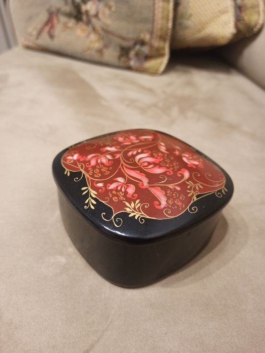 Шкатулка декоративна метал