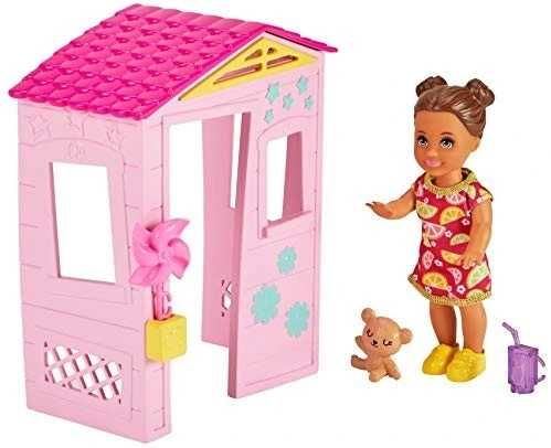 BARBIE SKIPPER domek z laleczką i akcesoria