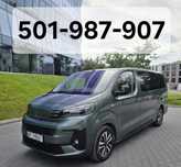 Wynajem Busa Peugeot Traveller Business NOWY