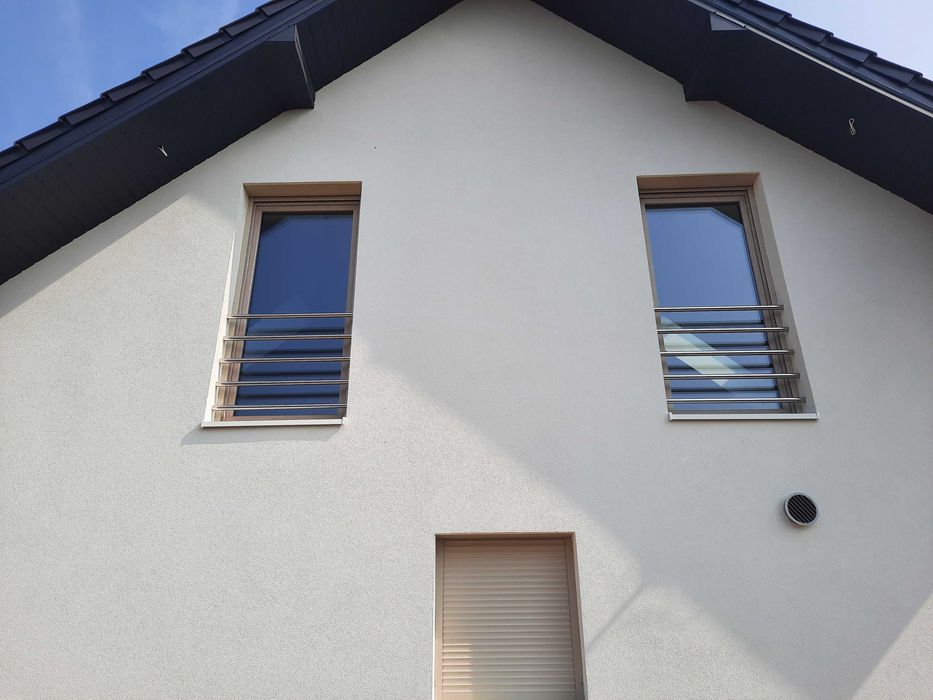 Balustrady ze stali nierdzewnej, schody, balkony, tarasy, zadaszenia