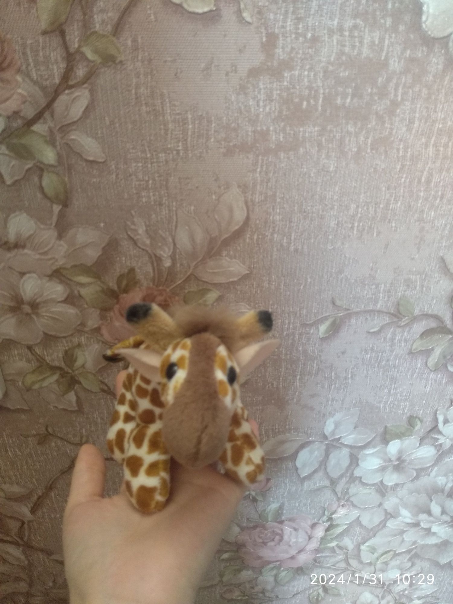 Іграшка м'яка жирафа