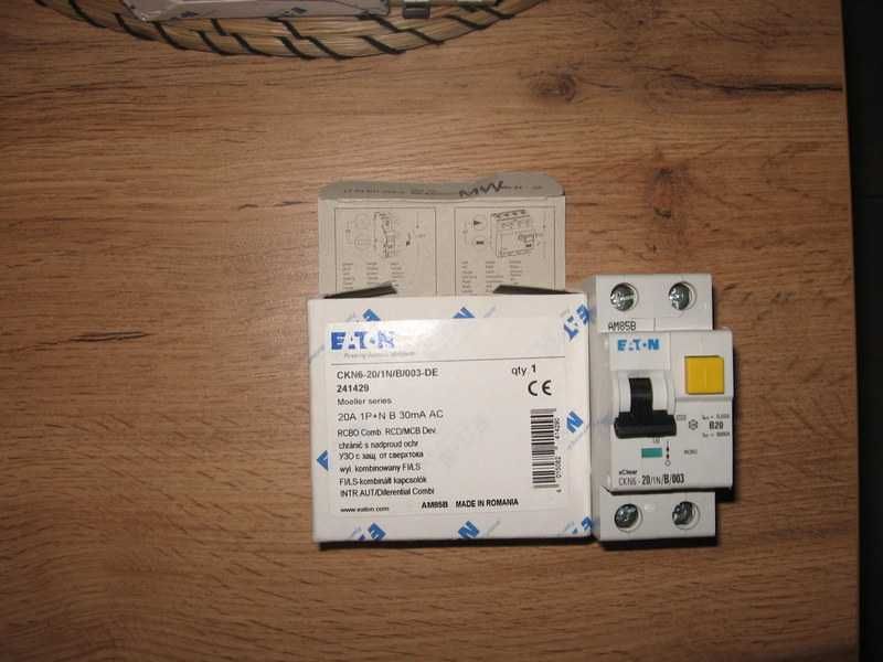 Wyłącznik różnicowo-nadprądowy