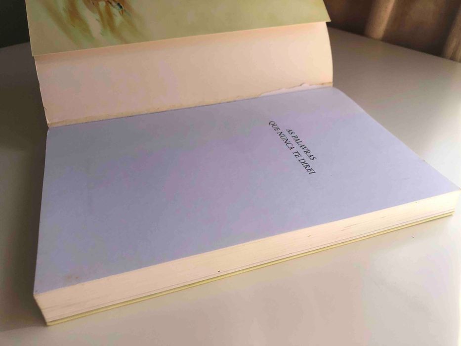 "As Palavras Que Nunca Te Direi" de Nicholas Sparks (Portes Grátis)