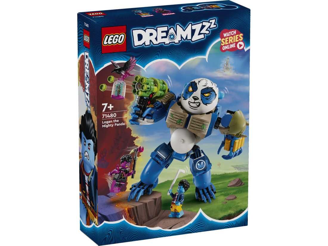 Конструктор LEGO DREAMZzz 71480 Логан могущественная панда
