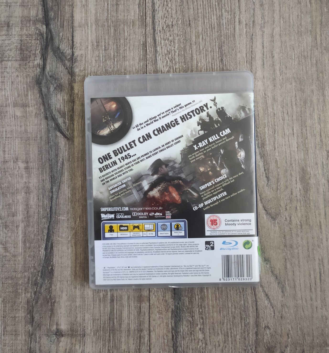 Gra PS3 Sniper Elite Wysyłka OLX Gwarancja 30DNI Elbląg