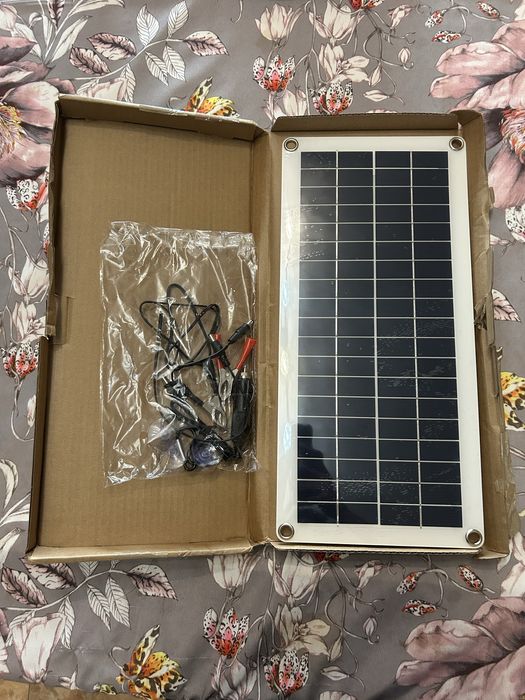 Painel solar portátil 7,5W 12V