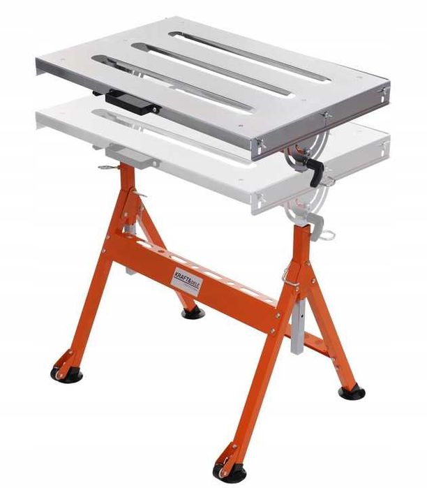 Stół spawalniczy przenośny stalowy  OCYNK Z REGULACJĄ WYSOKOŚCI KD1179