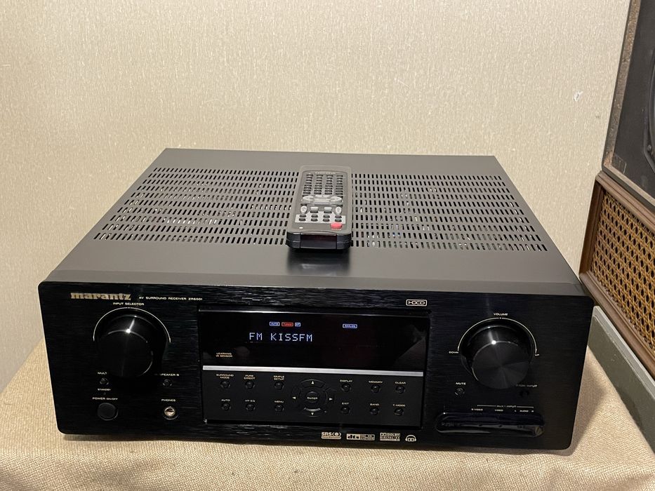 Транзисторный 7-и канальный AV-ресивер MARANTZ ZR6001 (7х95Вт/14кг)