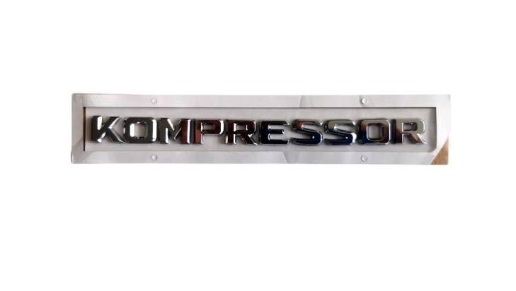 MERCEDES C-KL W203 W204 CLK W208 W209 Emblemat klapy tyl KOMPRESSOR oe