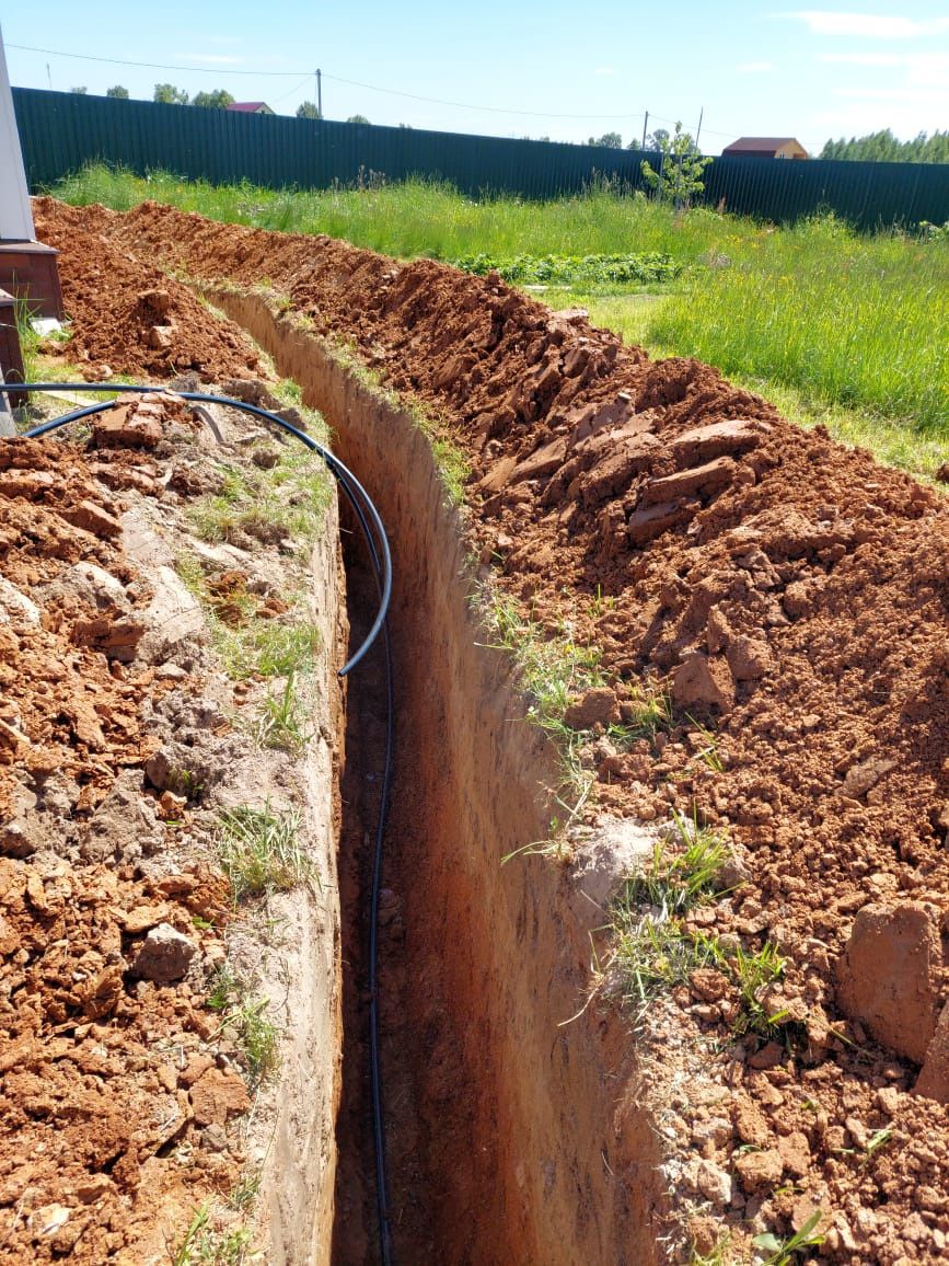 Водопровод. Канализация. Земляные работы. Пробивка. Врезка