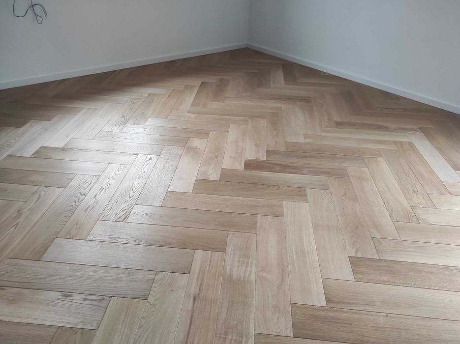 DESKA DĘBOWA, PARKIET DĄB jodła kl. Natur 15cm szer