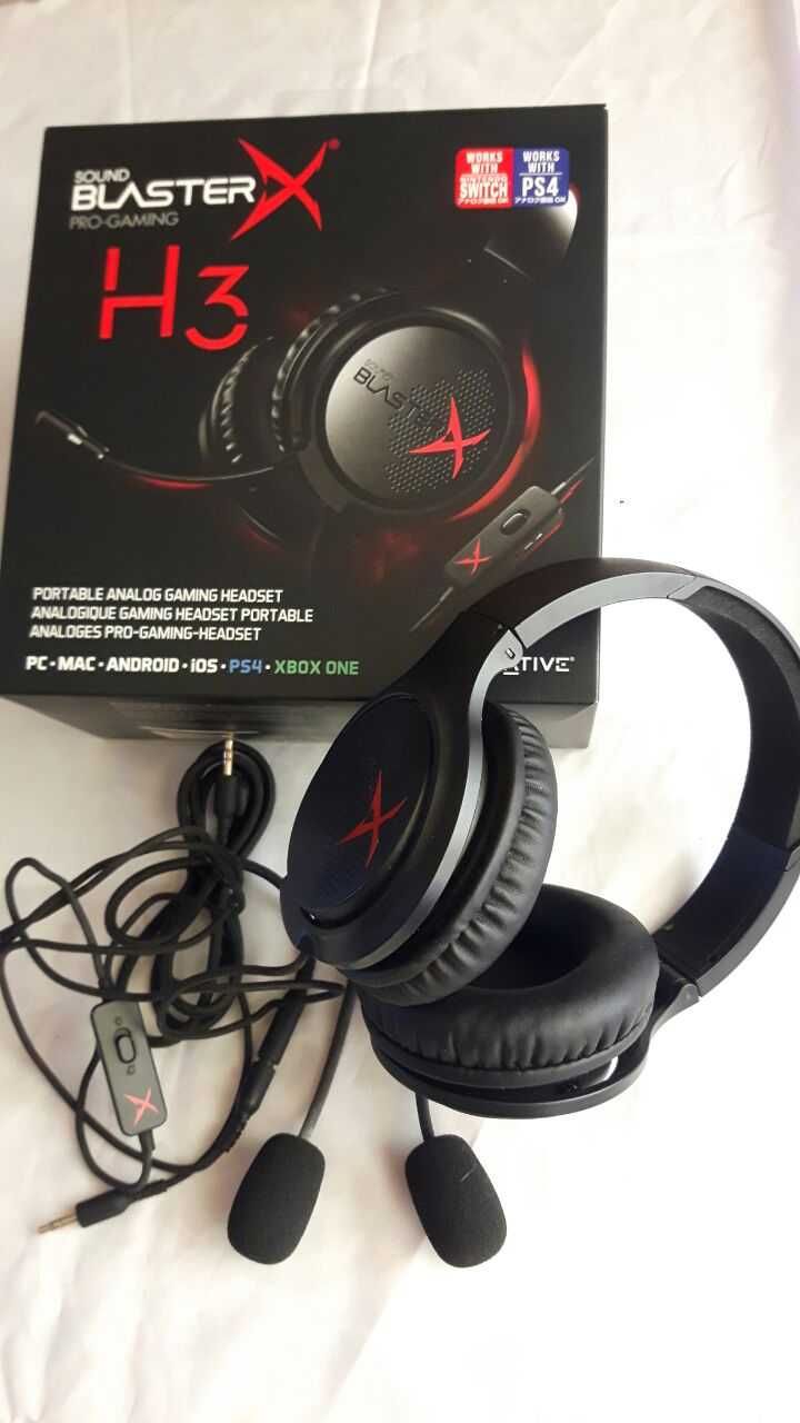 Słuchawki Creative Soundblaster XH3 komplet