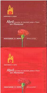 10533 Montemor-o-Novo : 30 anos de Abril : liberdade - 2 Vols